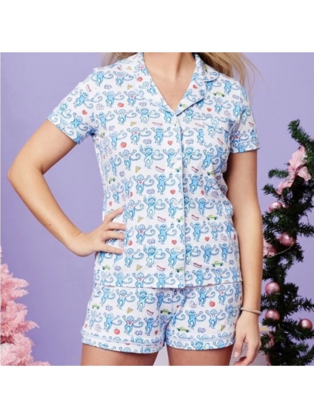 Roller Rabbit - Limited Edition New York City NYC Short Sleeve Set M
